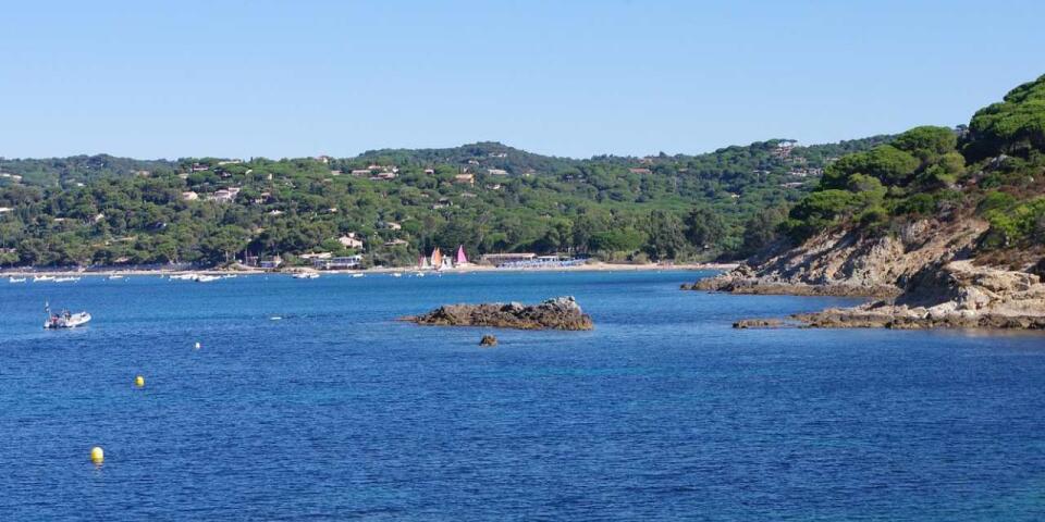 La Croix-Valmer Seen from the Heights of the Village