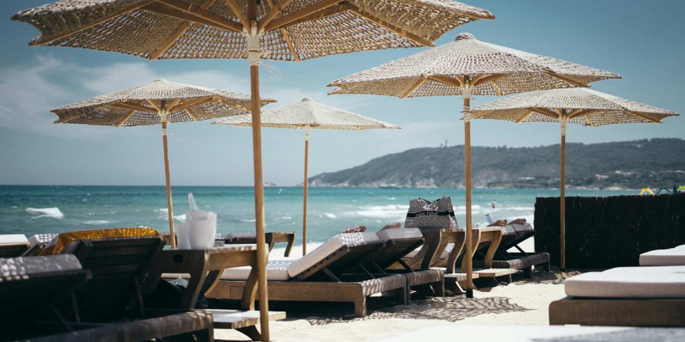 accès à la plage de Pampelonne